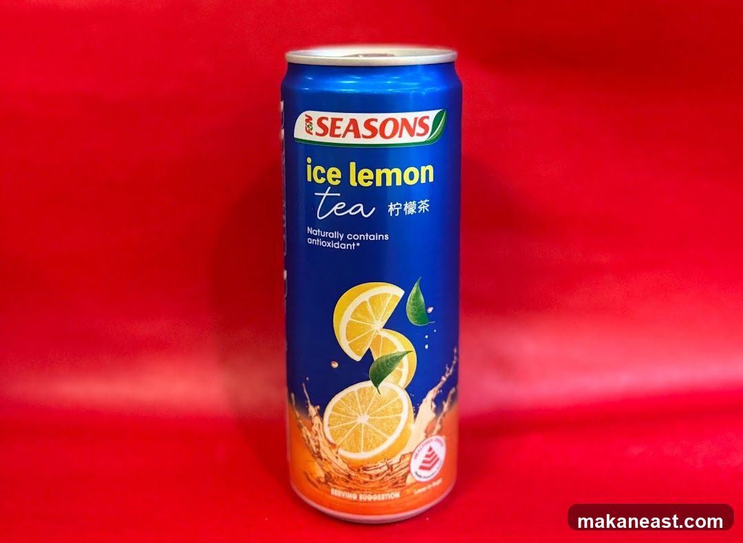 Seasons Ice Lemon Tea Can