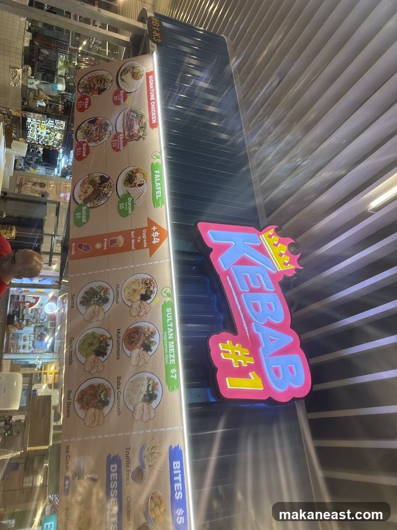 Kebab #1 Menu