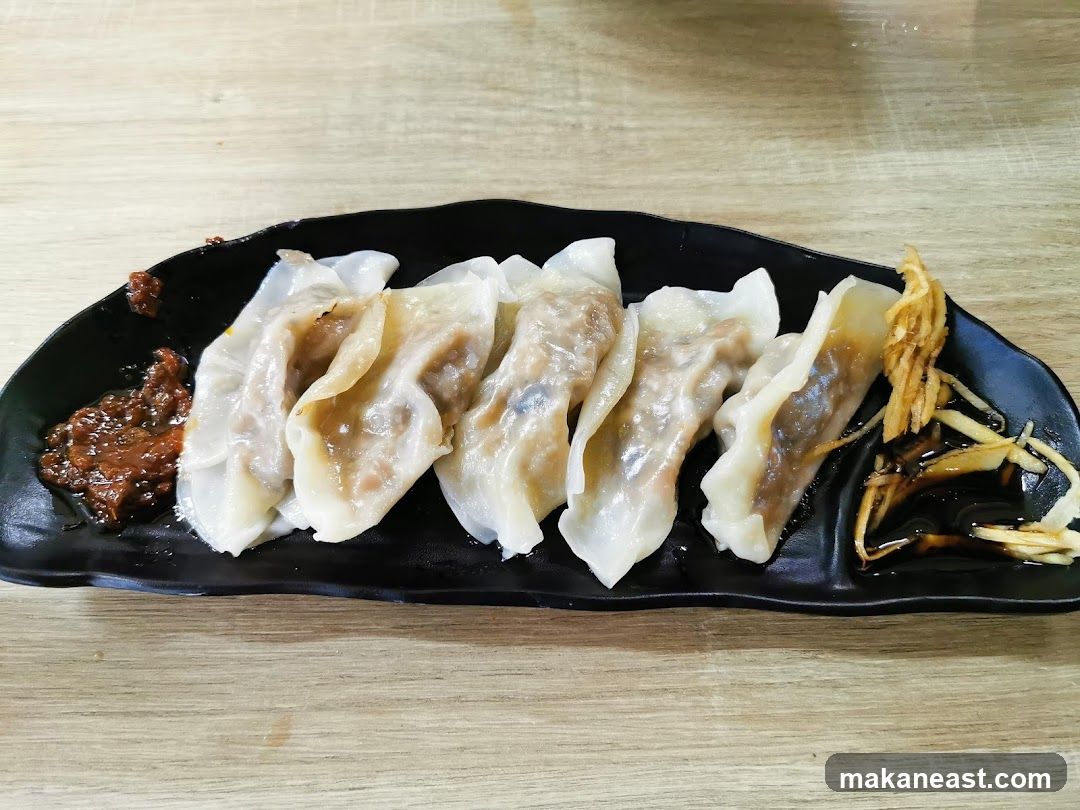 Dumplings with Dipping Sauces