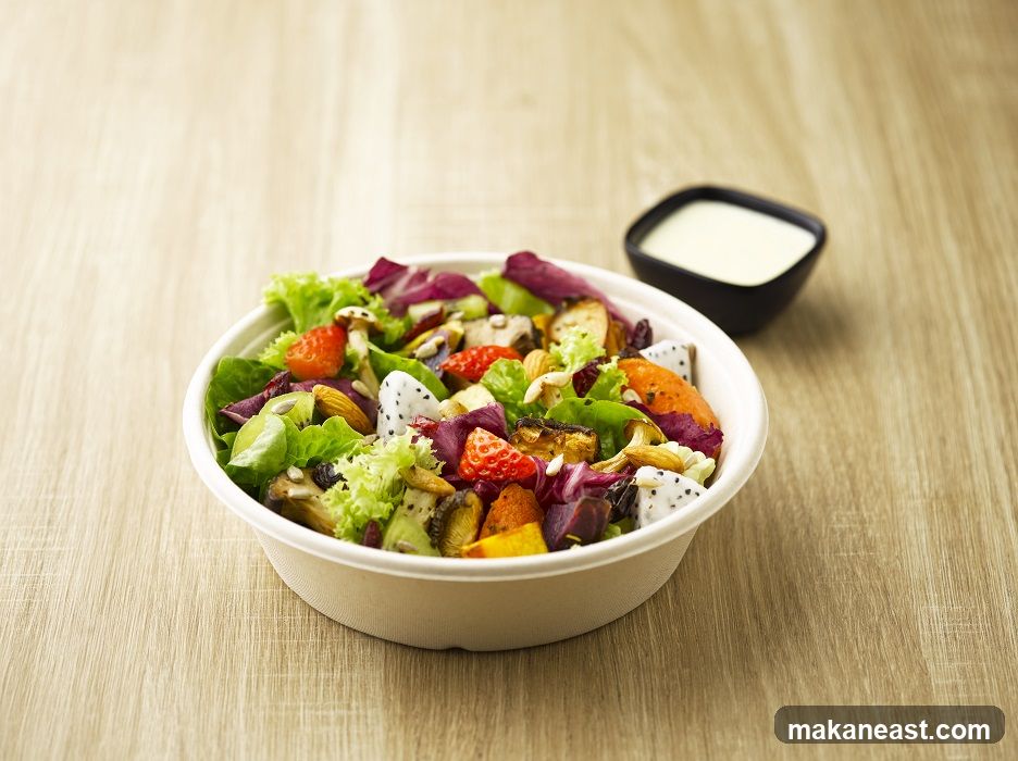 Salad with Dressing