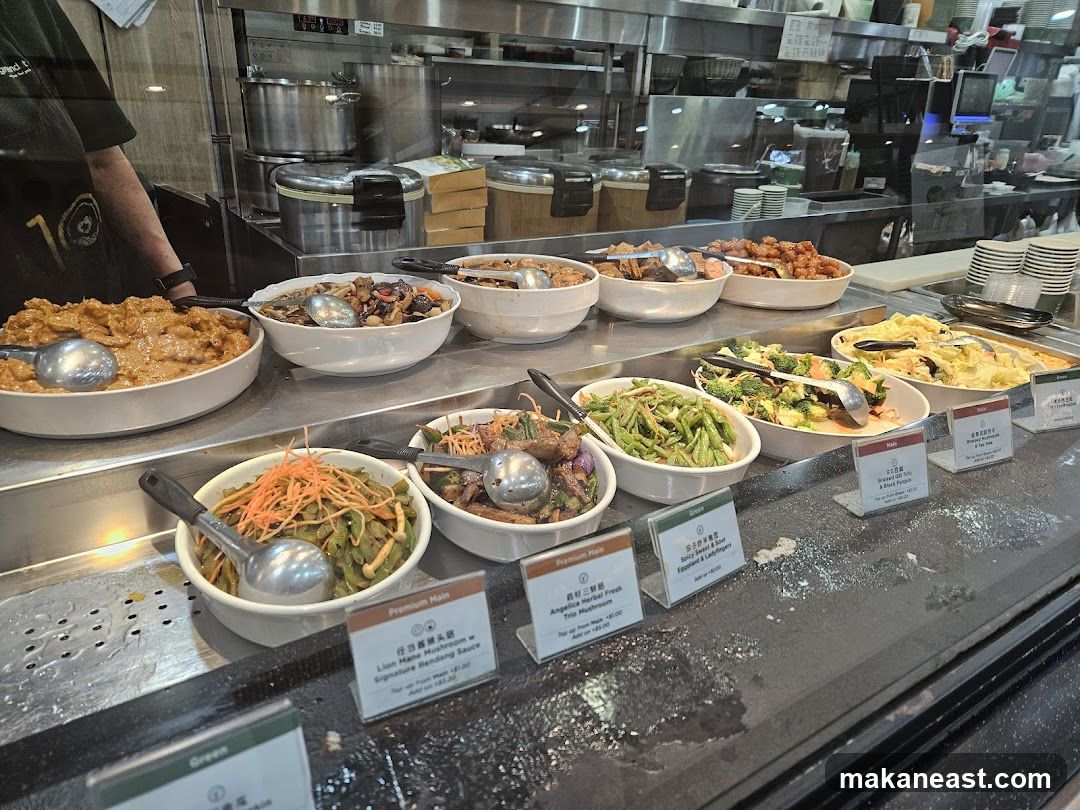 Buffet Food Display