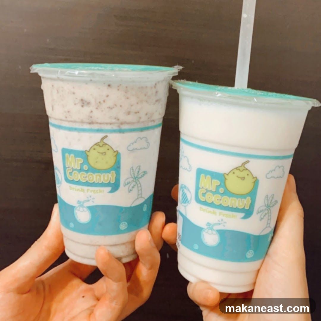 Two Coconut Drinks
