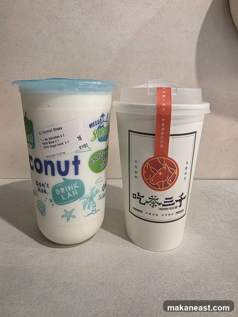 Two drinks