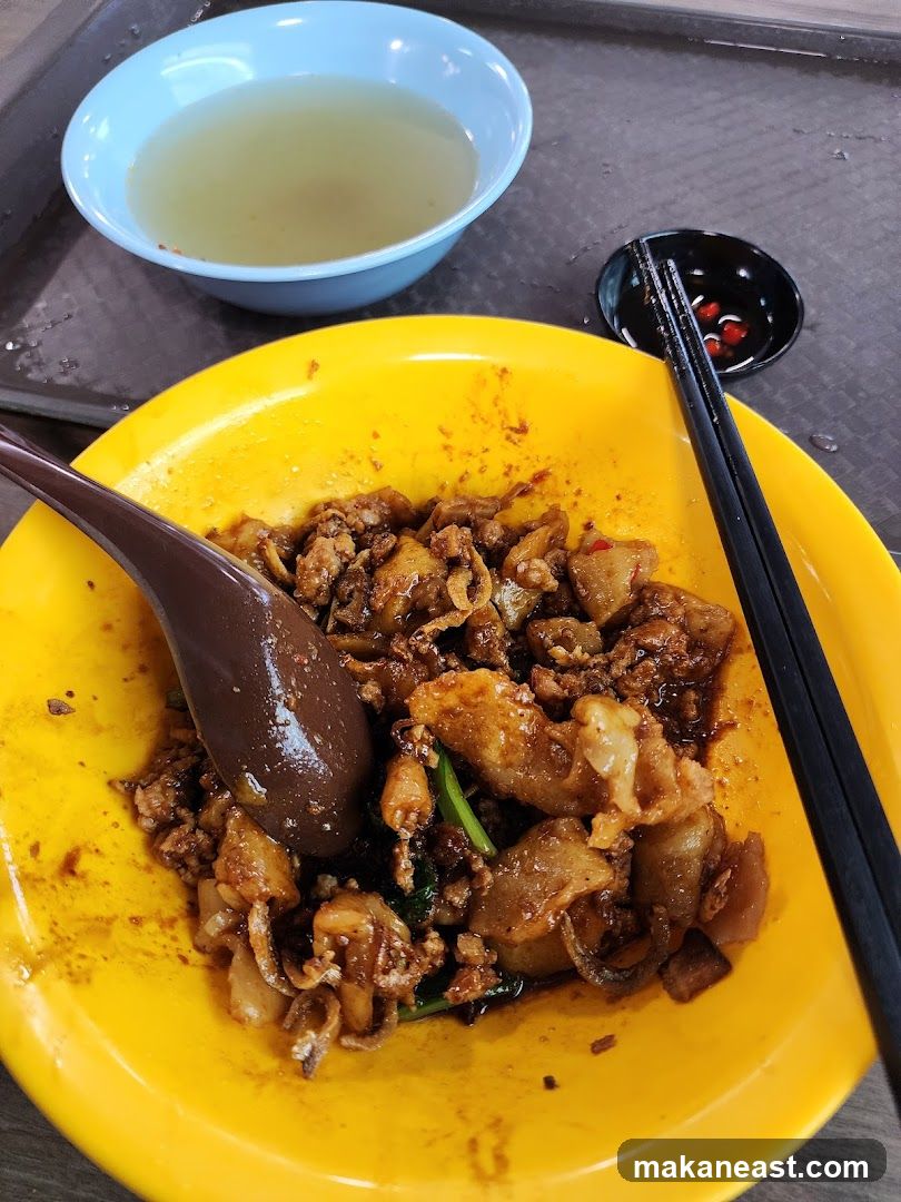 Char Kway Teow with Soup