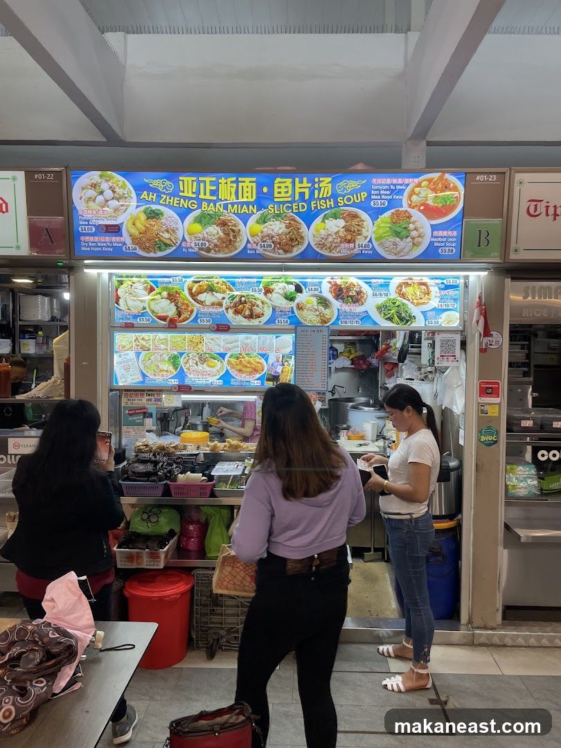 Food Stall Menu