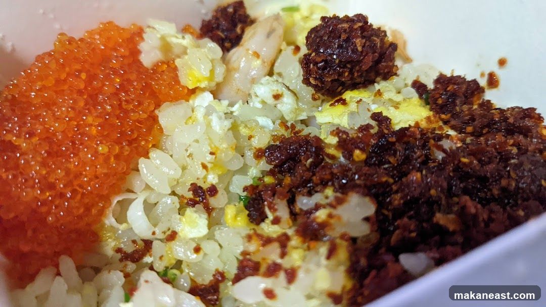 Fried Rice with Roe and Chili Crisp