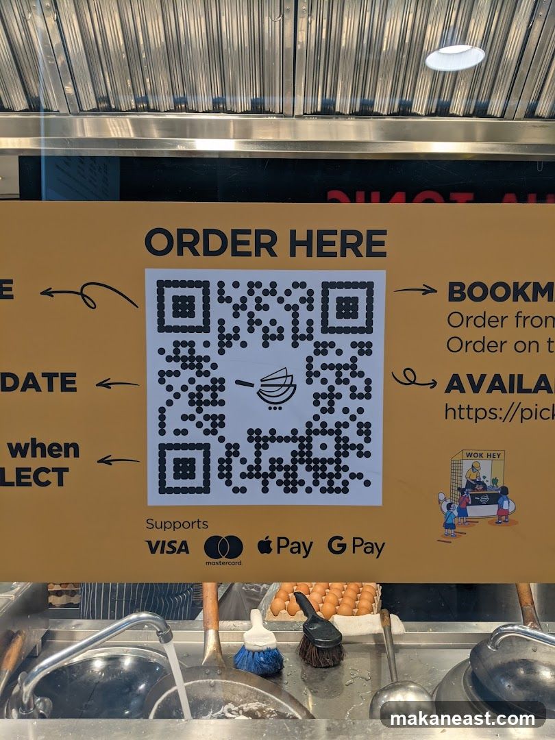 Order Here Sign