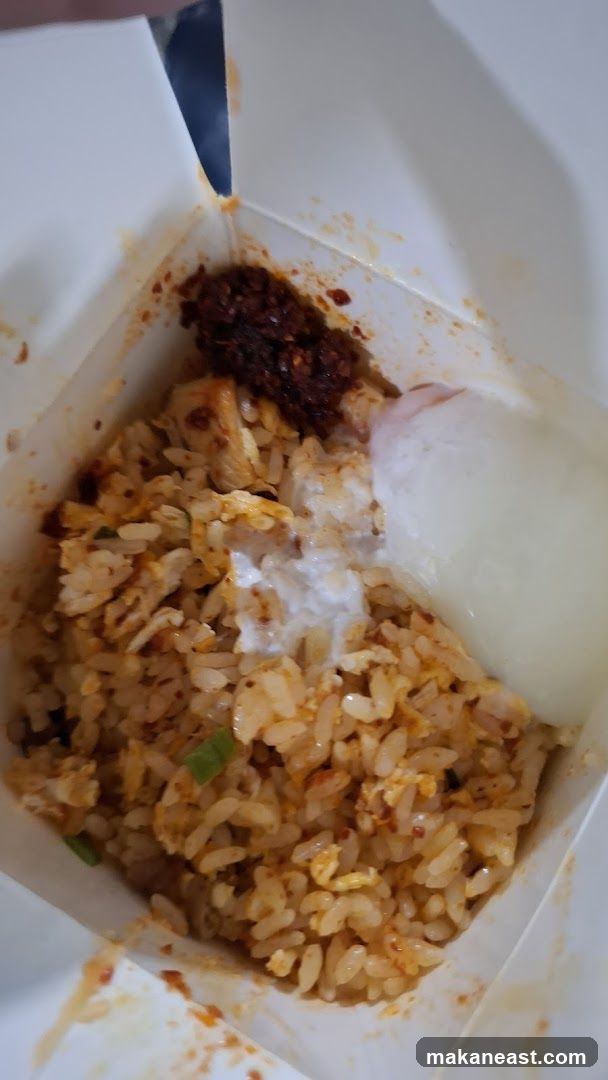 Spicy Fried Rice with Egg