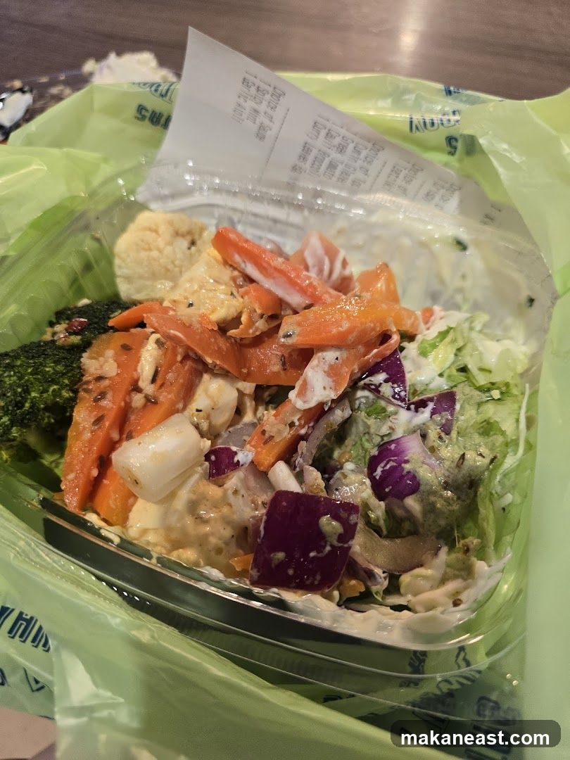 Salad in a Container