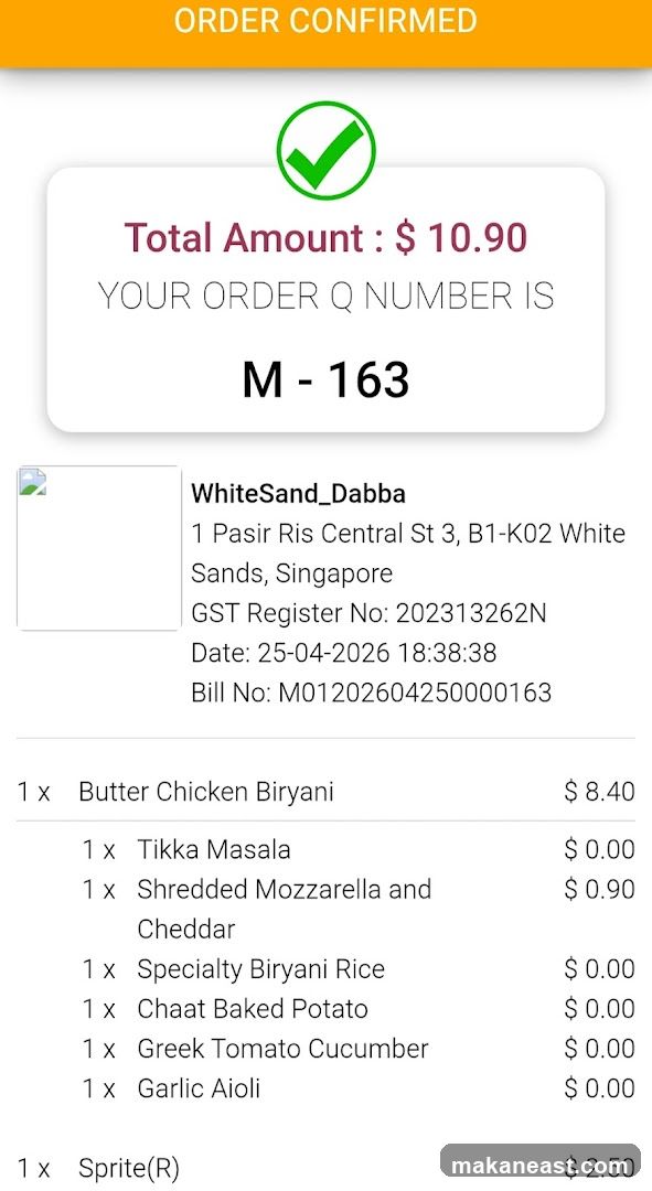 Order Confirmation