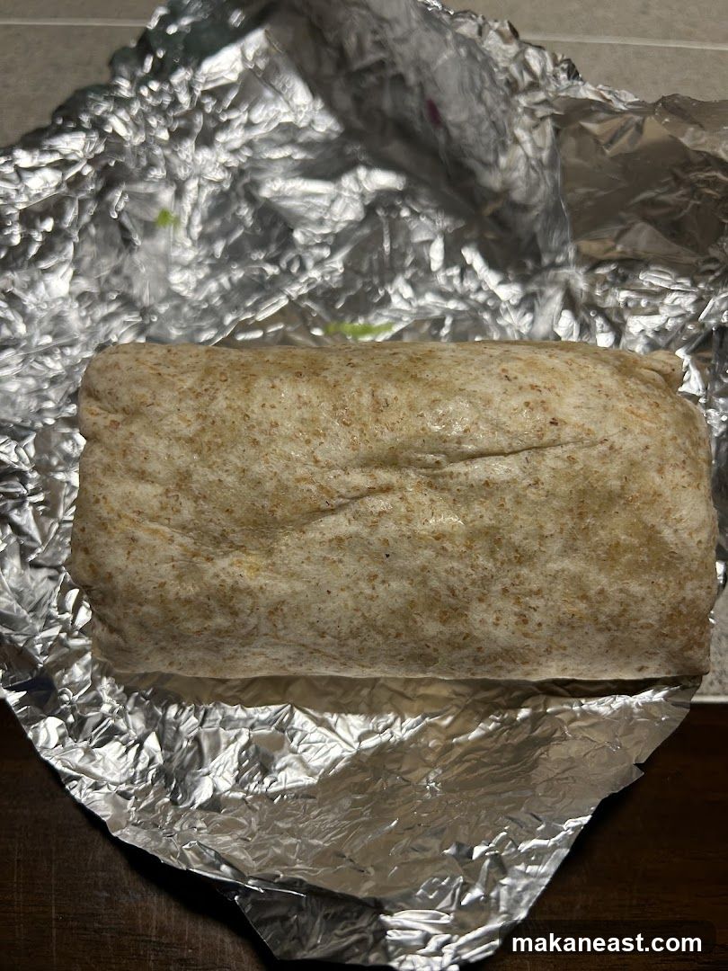 Burrito in Foil