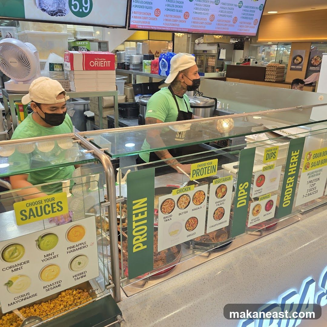 Food Service Counter