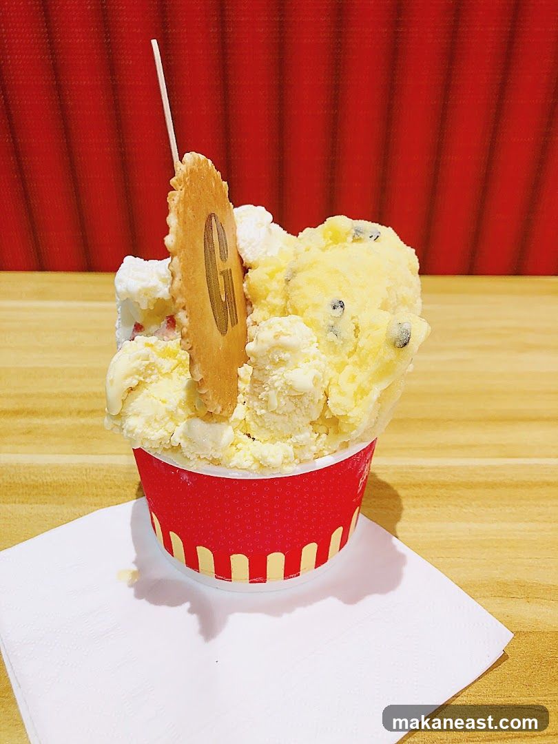 Ice Cream Cup with Wafer
