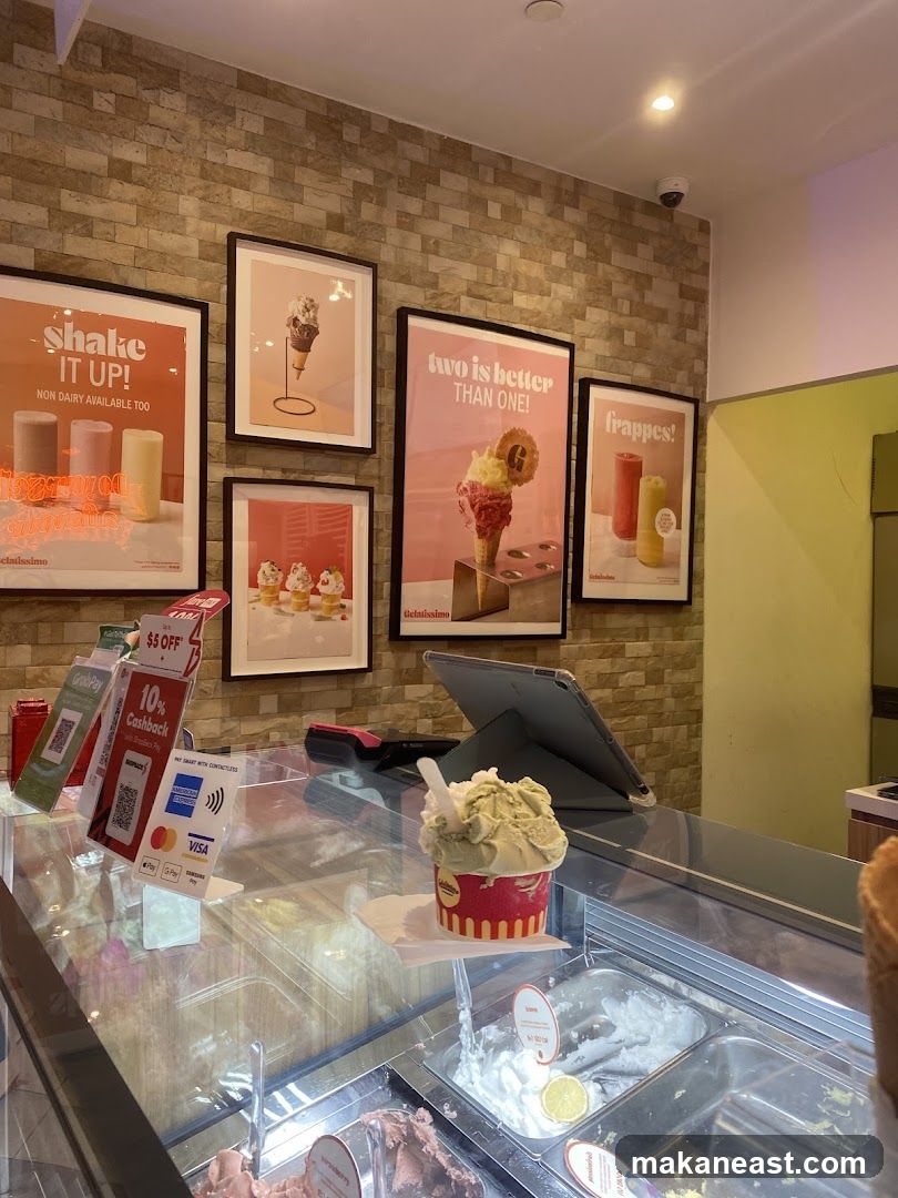 Ice Cream Shop Counter
