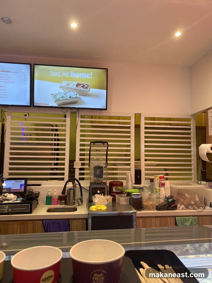 Ice Cream Shop Counter