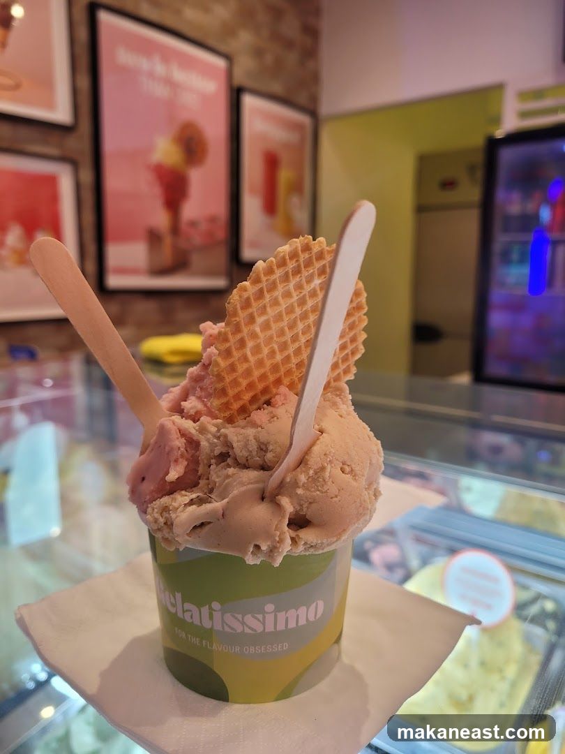 Gelato Cup with Waffle