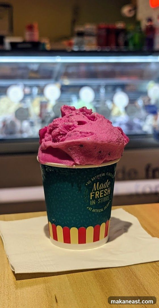Scoop of Pink Ice Cream