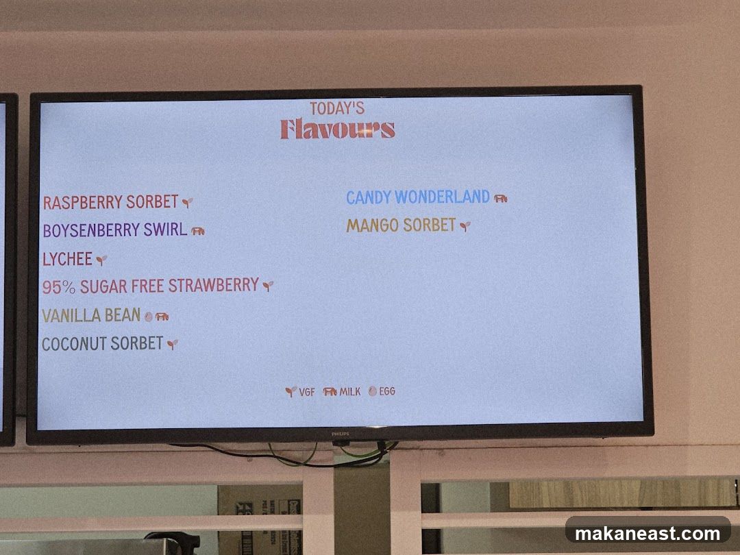 Today's Flavours