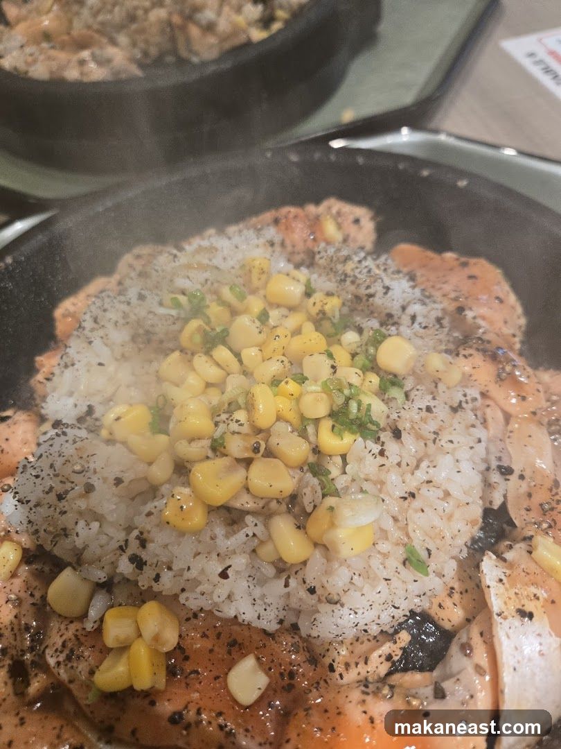 Salmon and Rice Dish