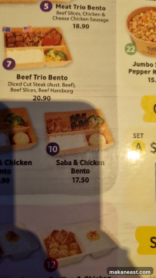 Bento Menu