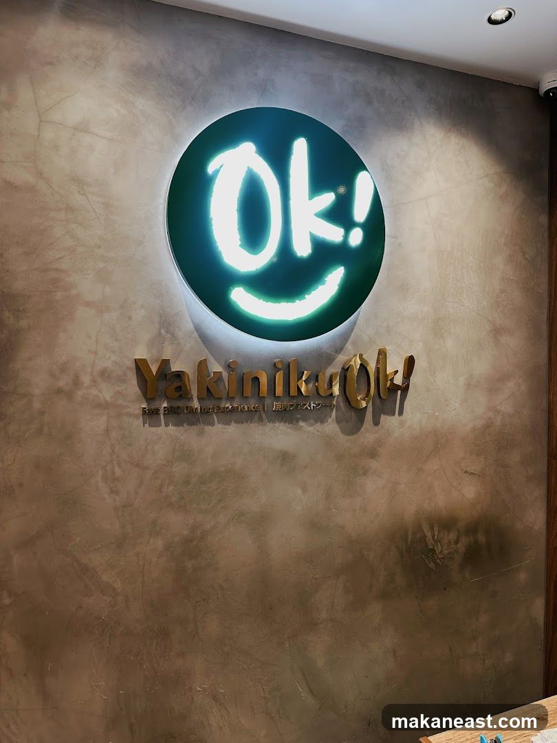 Yakiniku Ok! Signage