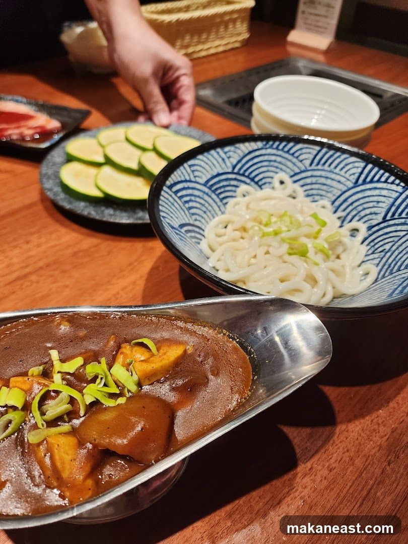 Japanese Curry and Udon Noodles