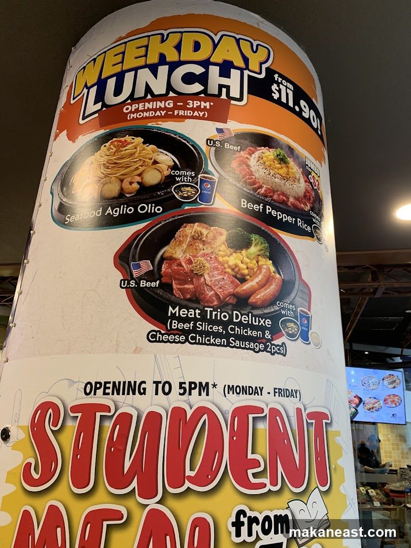 Weekday Lunch and Student Meal Promotions