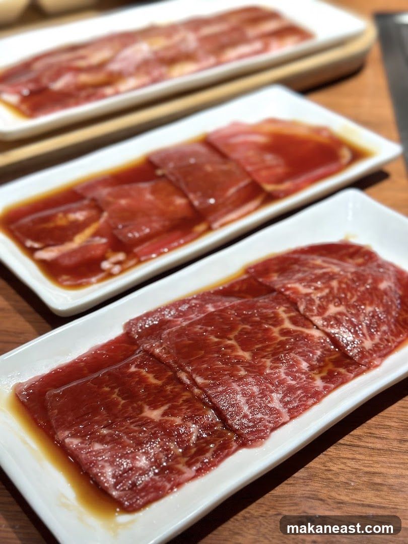 Marinated Sliced Beef