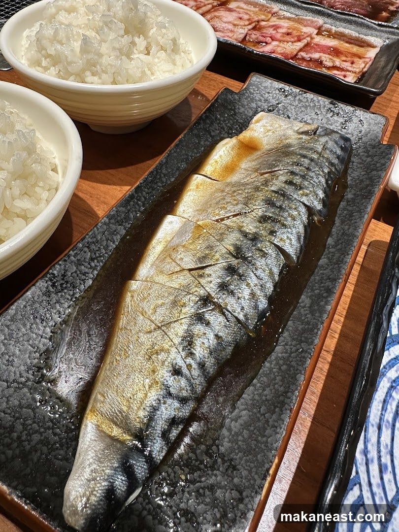 Mackerel and Rice