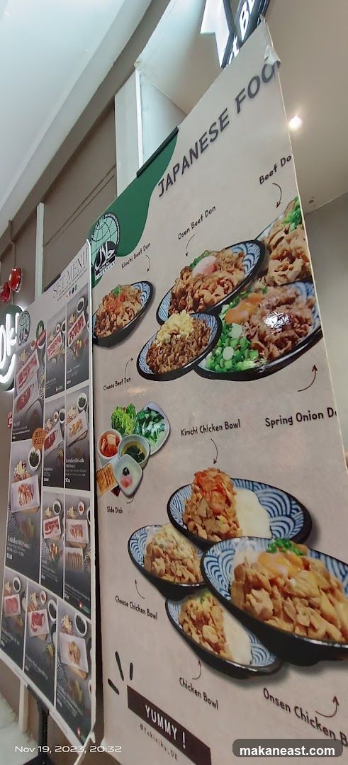 Japanese Food Menu