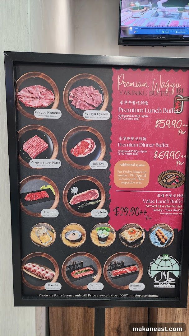 Premium Wagyu Yakiniku Buffet