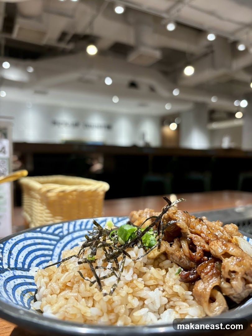 Beef and Rice Bowl