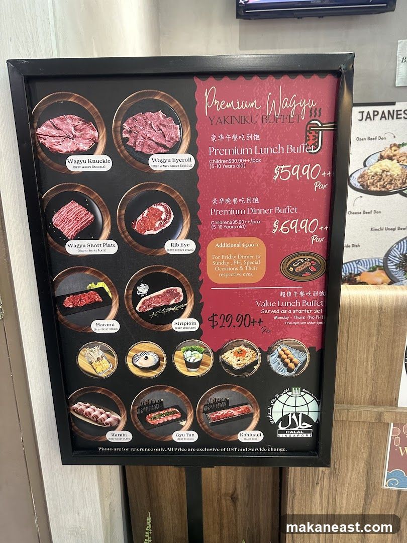 Premium Wagyu Yakiniku Buffet