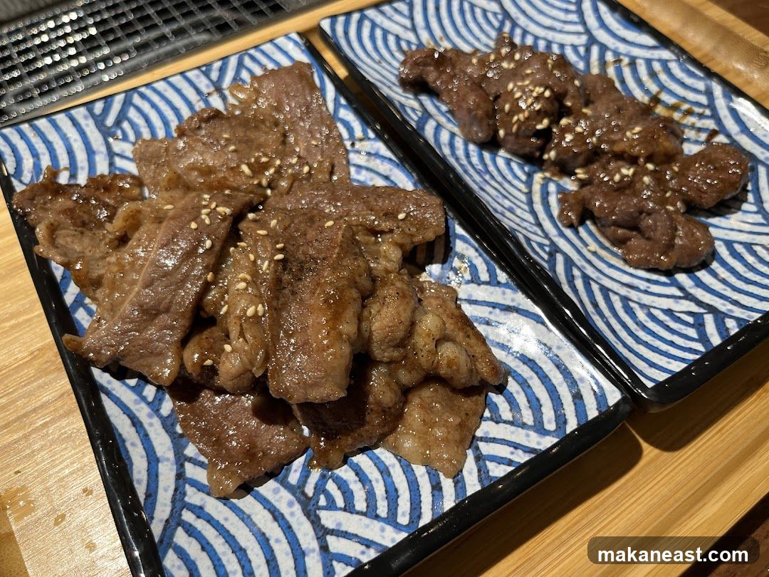 Grilled Beef Slices