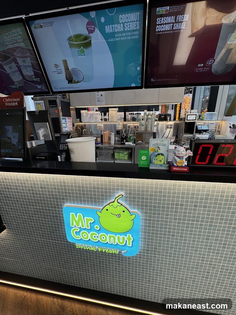Mr. Coconut Drink Counter