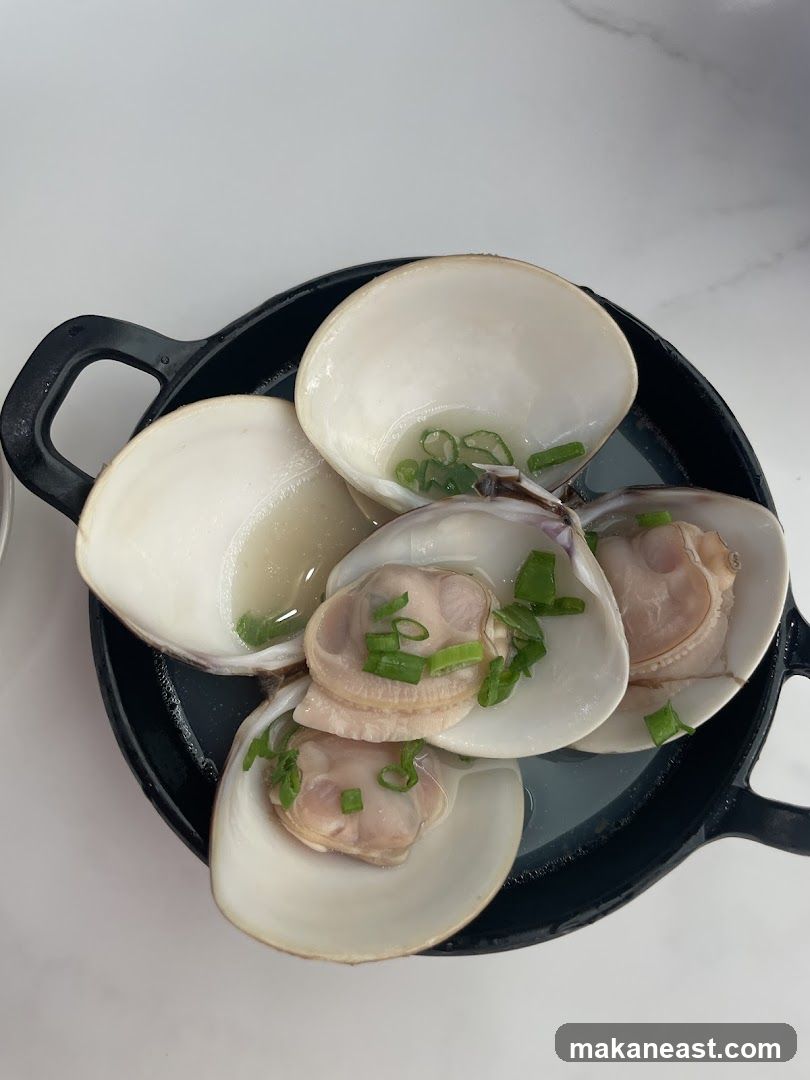 Steamed Clams