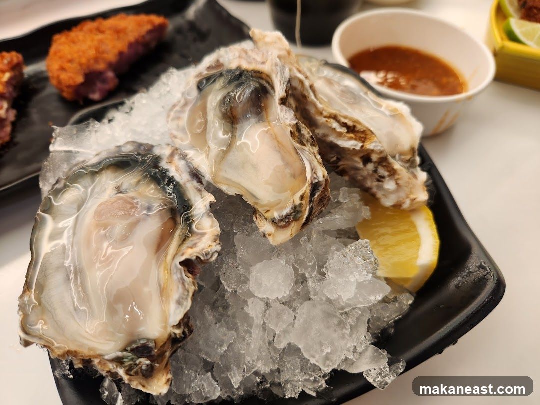 Oysters on Ice