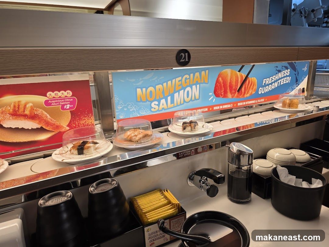 Conveyor Belt Sushi Display