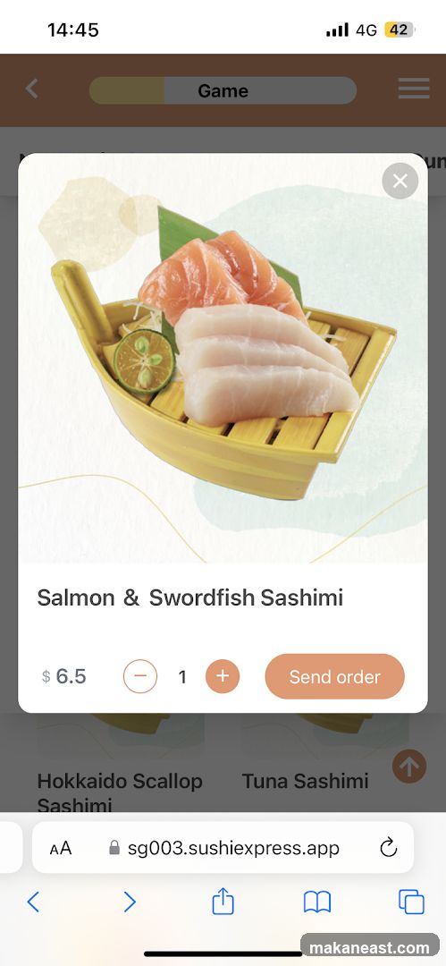 Salmon & Swordfish Sashimi