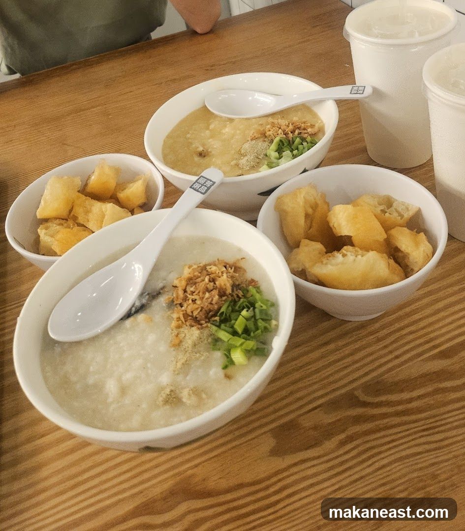 Congee with Fried Dough Sticks