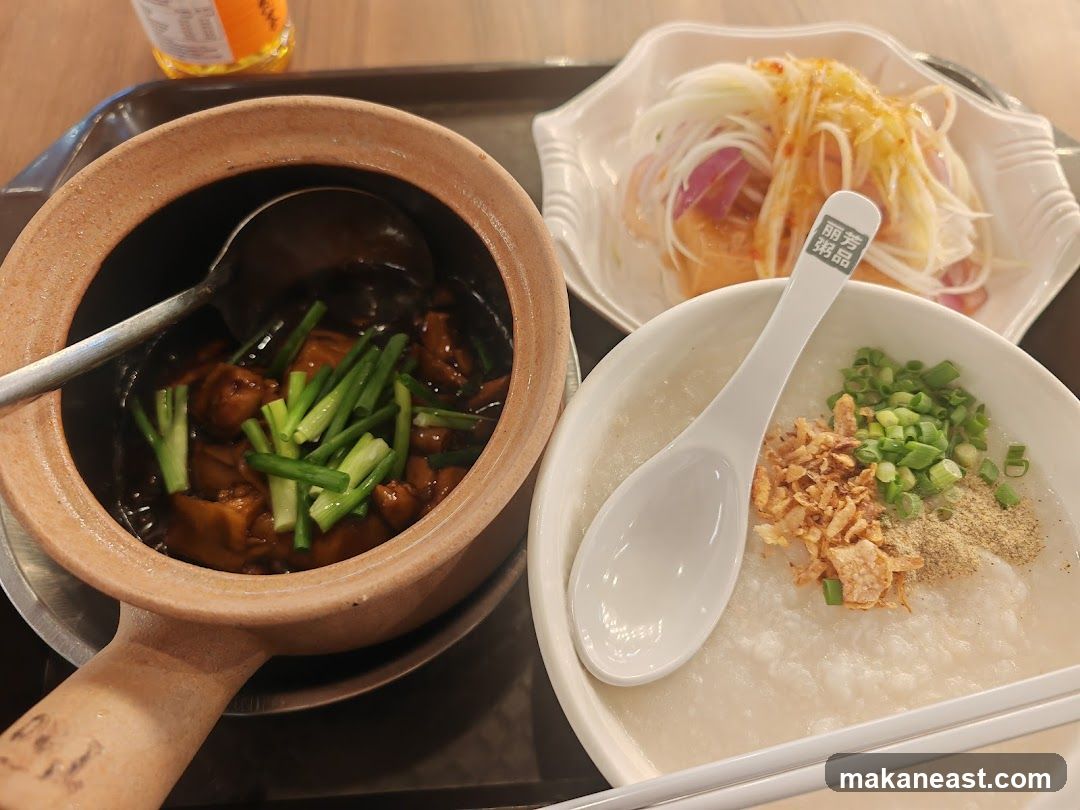 Congee and Claypot Dish