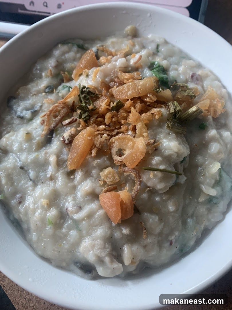Congee with Toppings