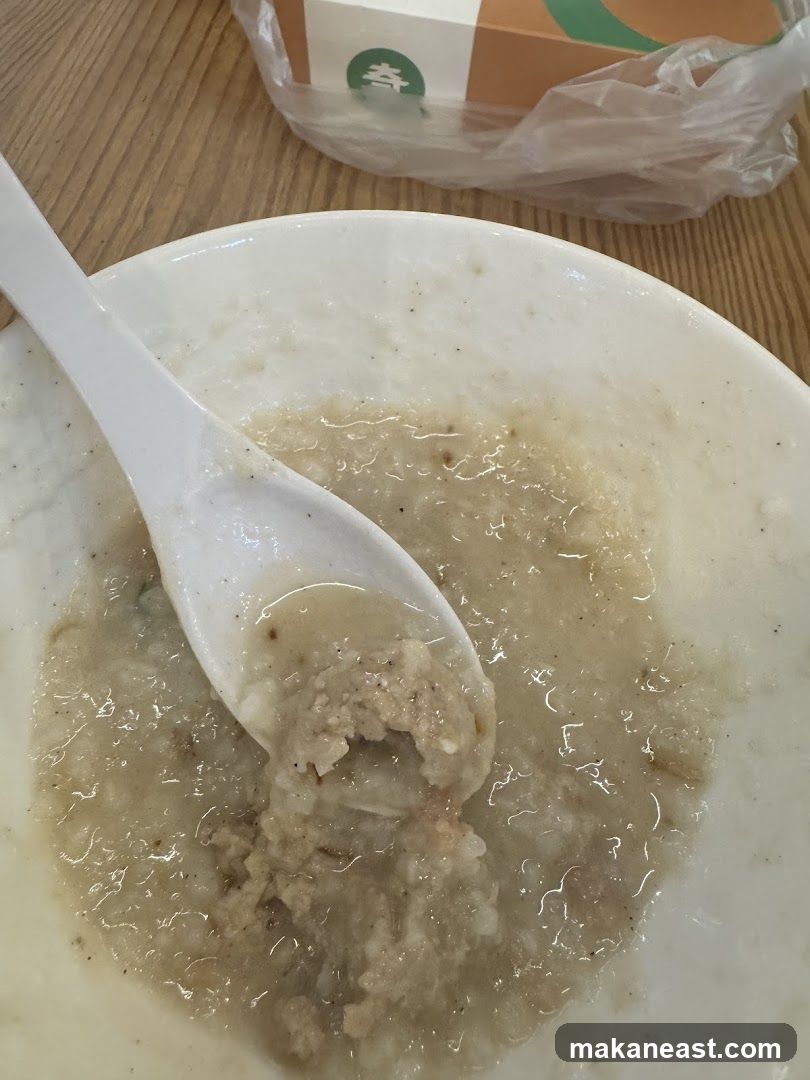 Congee with Meat