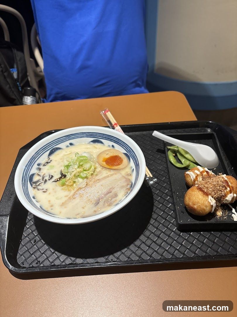 Ramen and Takoyaki