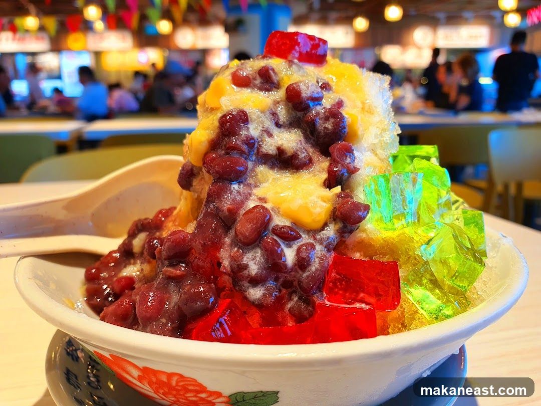 Dessert with Red Beans and Jelly