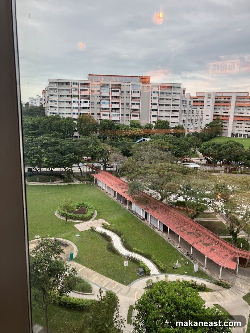 Apartment Buildings and Park