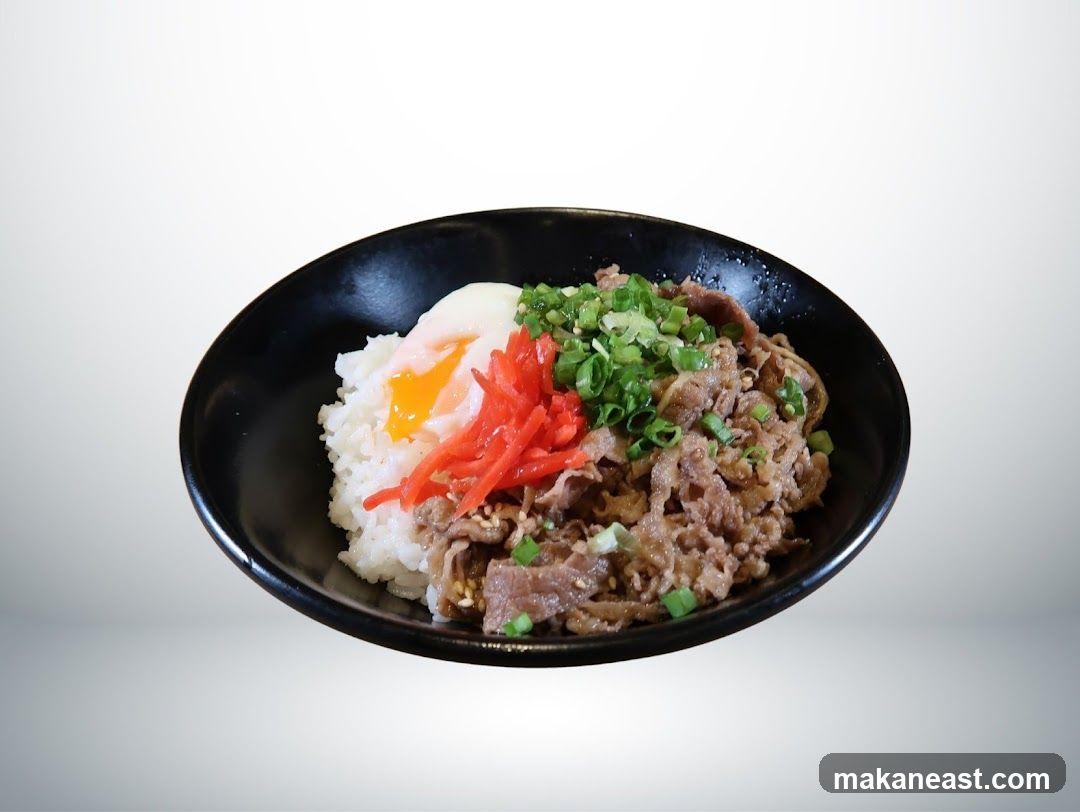 Beef Bowl with Egg