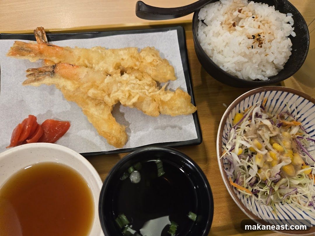 Shrimp Tempura Meal