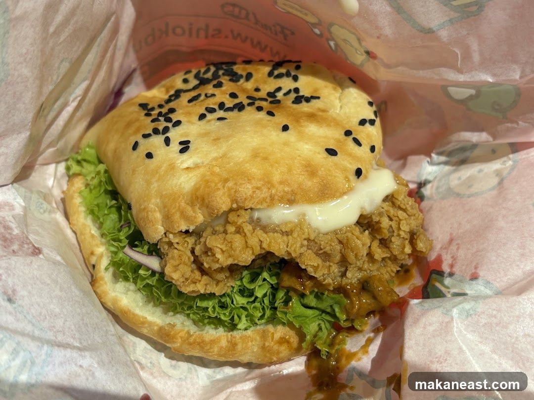 Fried Chicken Burger