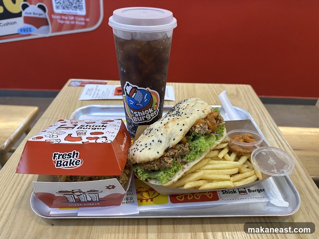 Shiok Burger Meal